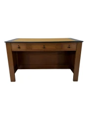 Art Deco Modernist Free-Standing Desk by J.A. Muntendam for L.O.V. Oosterbeek